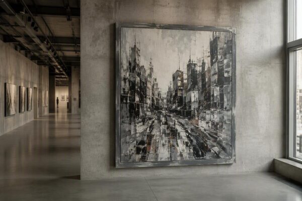 Mostra d'arte a Rivoli: Giuseppe Adornetto e Diego Scursatone esplorano il caos urbano