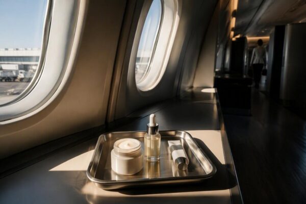 Routine skincare in volo: guida essenziale anti secchezza e arrossamenti