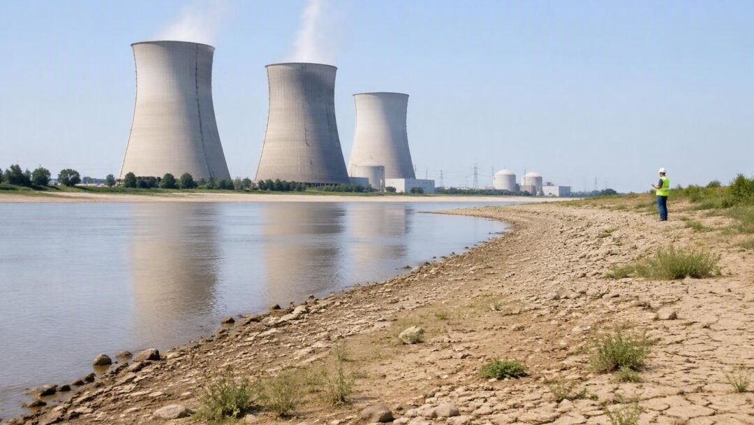 Siccità del Danubio 2026: centrali nucleari Paks e Cernavodă riducono la produzione