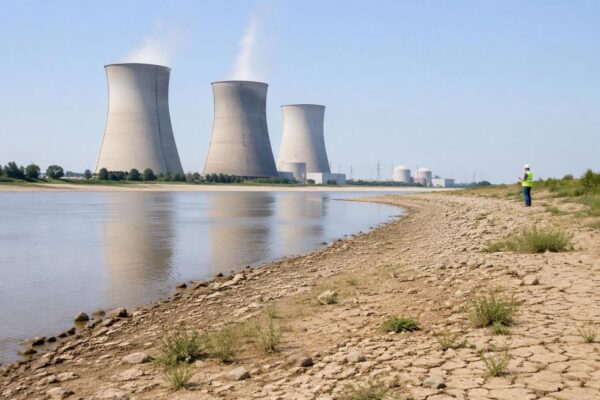 Siccità del Danubio 2026: centrali nucleari Paks e Cernavodă riducono la produzione