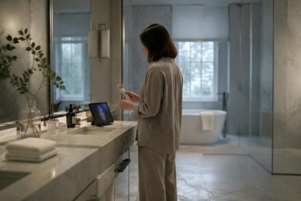 Routine viso con AI: valutare la pelle e personalizzare