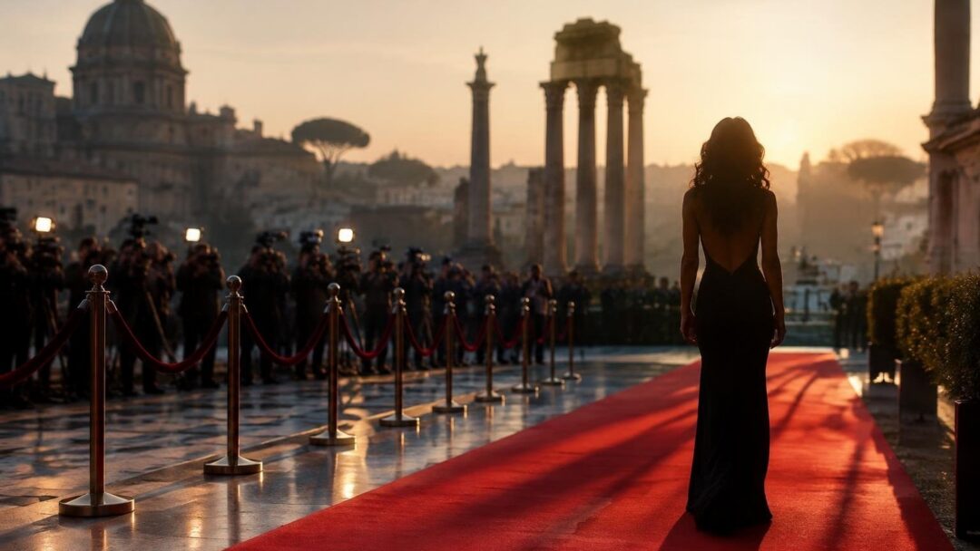 Capelli chic di Benedetta Porcaroli alla Festa del Cinema di Roma
