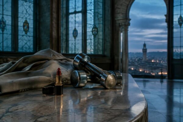 Da Anton Giulio Grande alla routine del benessere: alta moda, rossetto e un mese di pesi