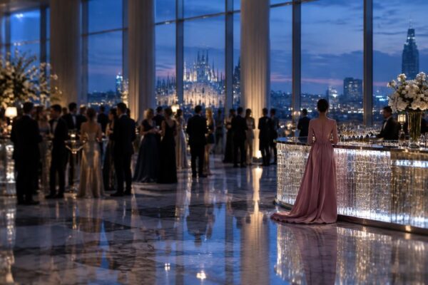 Evento rosa a Milano: Giulia Salemi guida la campagna AIRC con stile