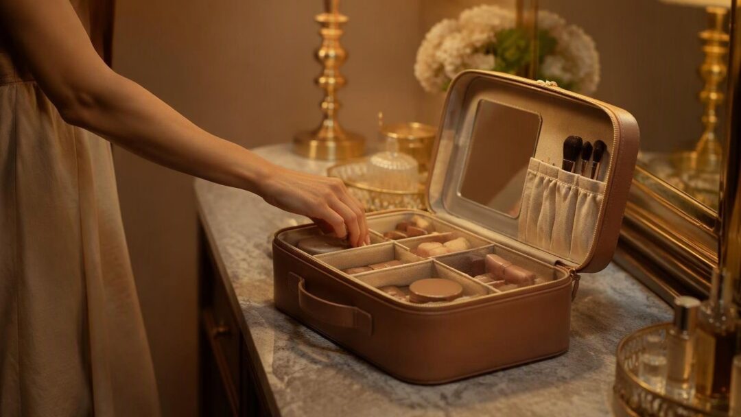 Guida al beauty case di lusso: materiali e ordine