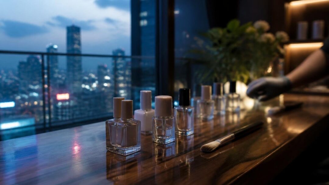 Manicure foundation: nude correttivi e layering sottile