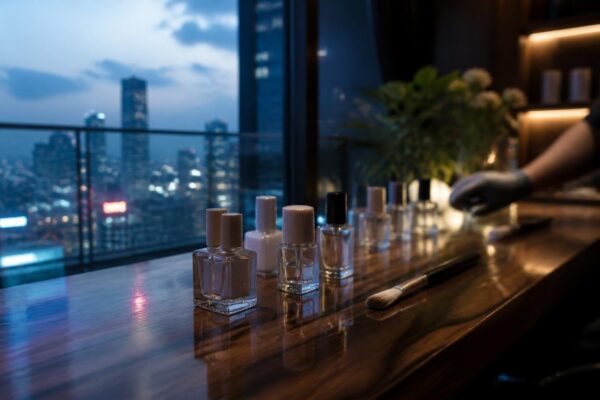 Manicure foundation: nude correttivi e layering sottile