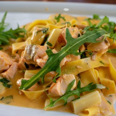 pasta salmon