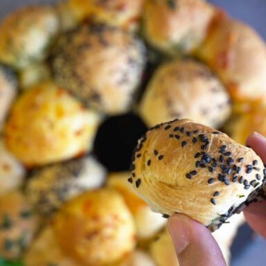 Pan de mono salado con hierbas: ingredientes y preparación