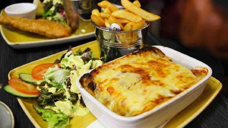 pastel de carne y patatas