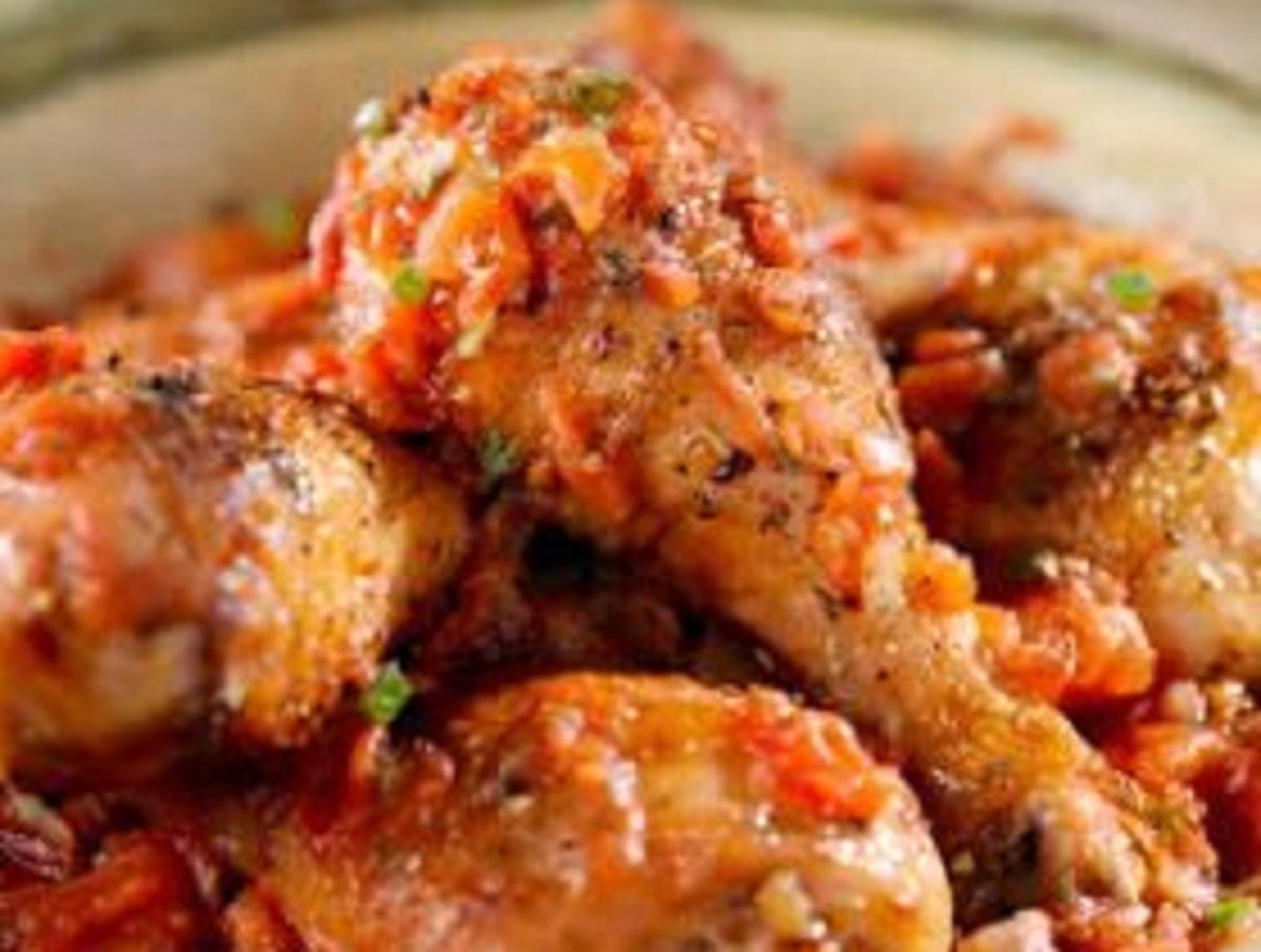 pollo a la cazadora