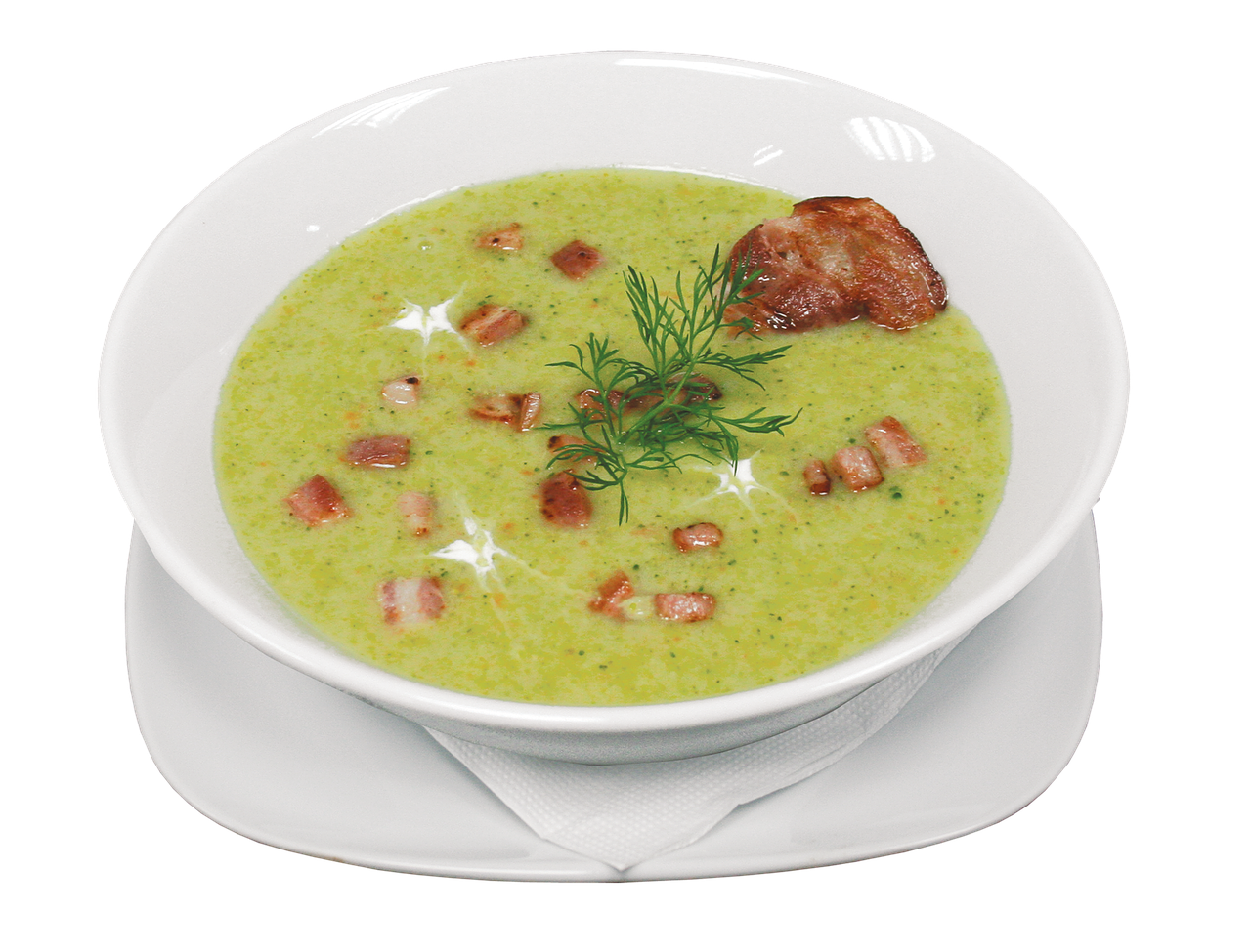 sopa de brócoli