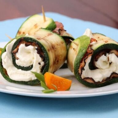 Rollo de carne con calabacines a la parrilla: una receta ideal