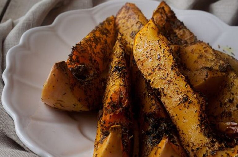 calabaza en aceite a la plancha