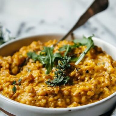 farrotto con calabaza