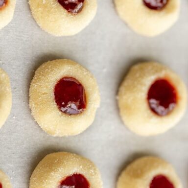 galletas con forma de pulgar