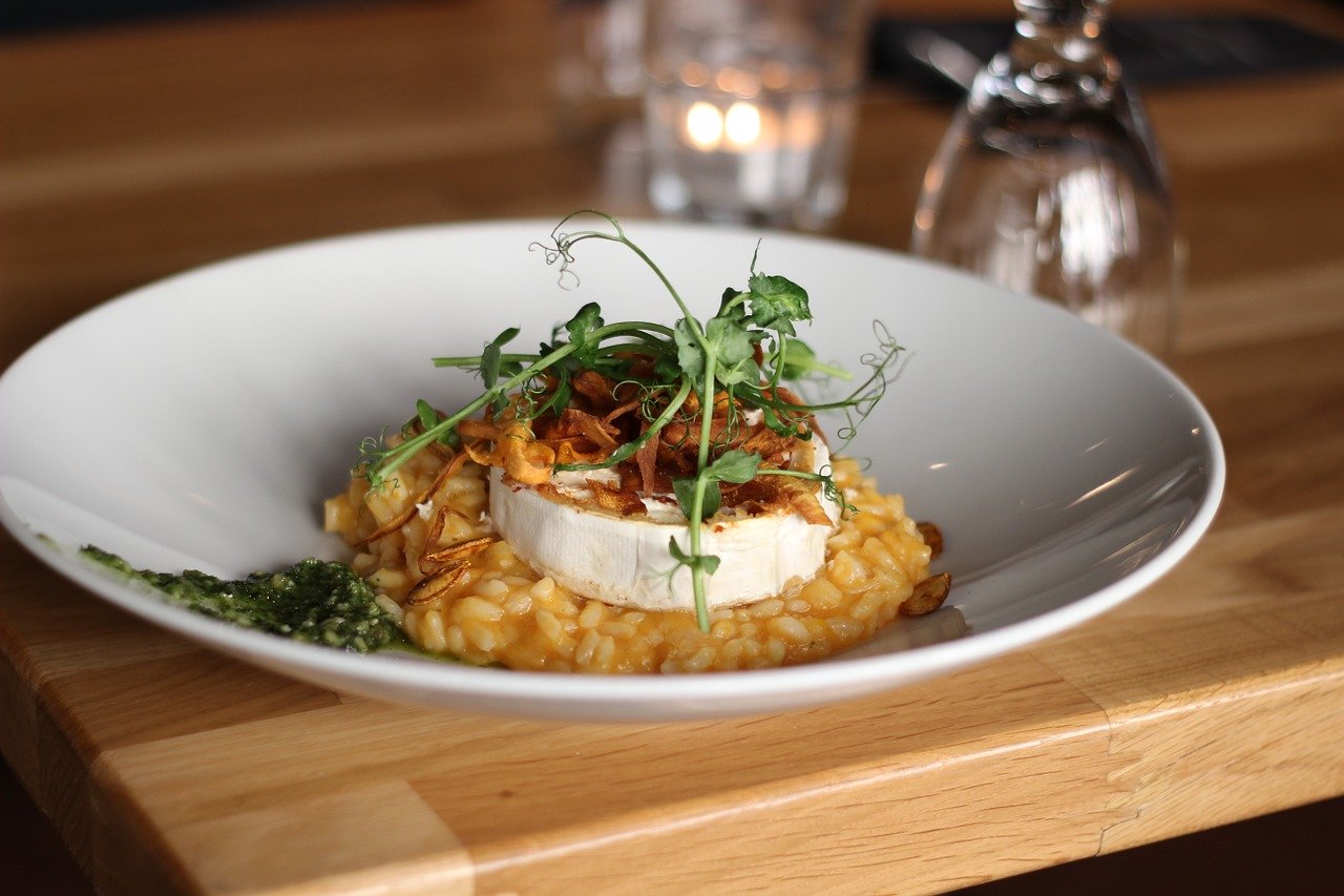 risotto de calabaza