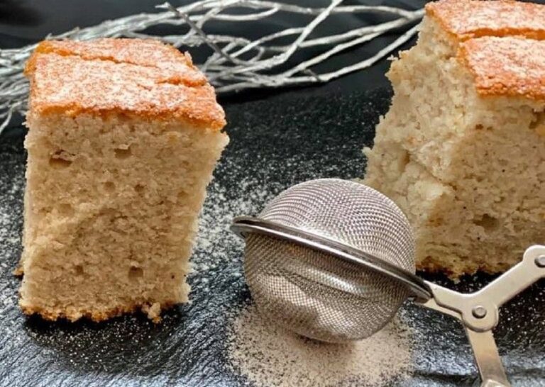 Pastel con harina de castañas, manzanas y queso ricotta: receta de otoño
