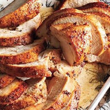 Pechuga de pavo al horno: un segundo plato ligero y sabroso