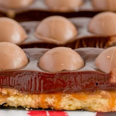 Bombones de caramelo salado