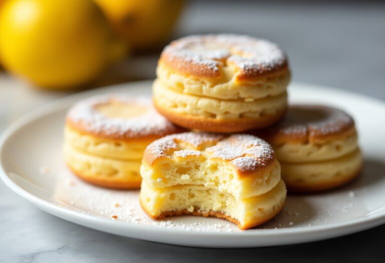 Deliziose galletas craqueladas al limone per Natale