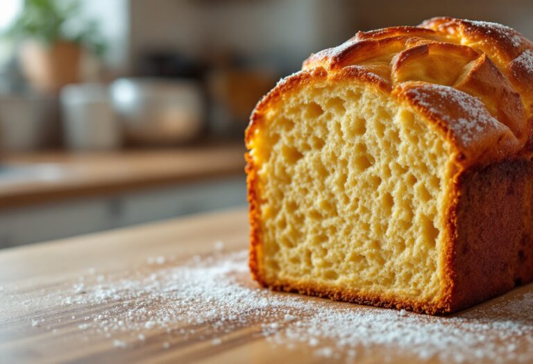 Preparazione del panettone casero con Mycook