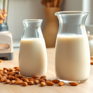 5 razones por las que deberias empezar a hacer tu propia leche de almendras python 1754299422