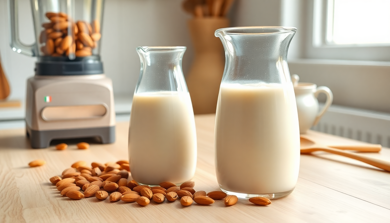 5 razones por las que deberías empezar a hacer tu propia leche de almendras