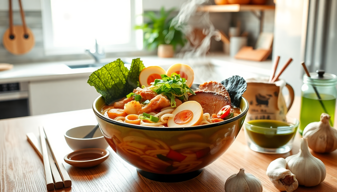 Del fideo instantáneo al ramen gourmet: ¡3 recetas sorprendentes!