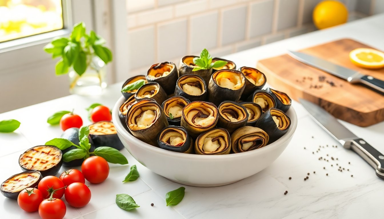 Rollitos de berenjena: la receta que cambiará tus comidas