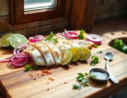 Aprende a preparar ceviche con cortes precisos, acidez equilibrada y textura firme