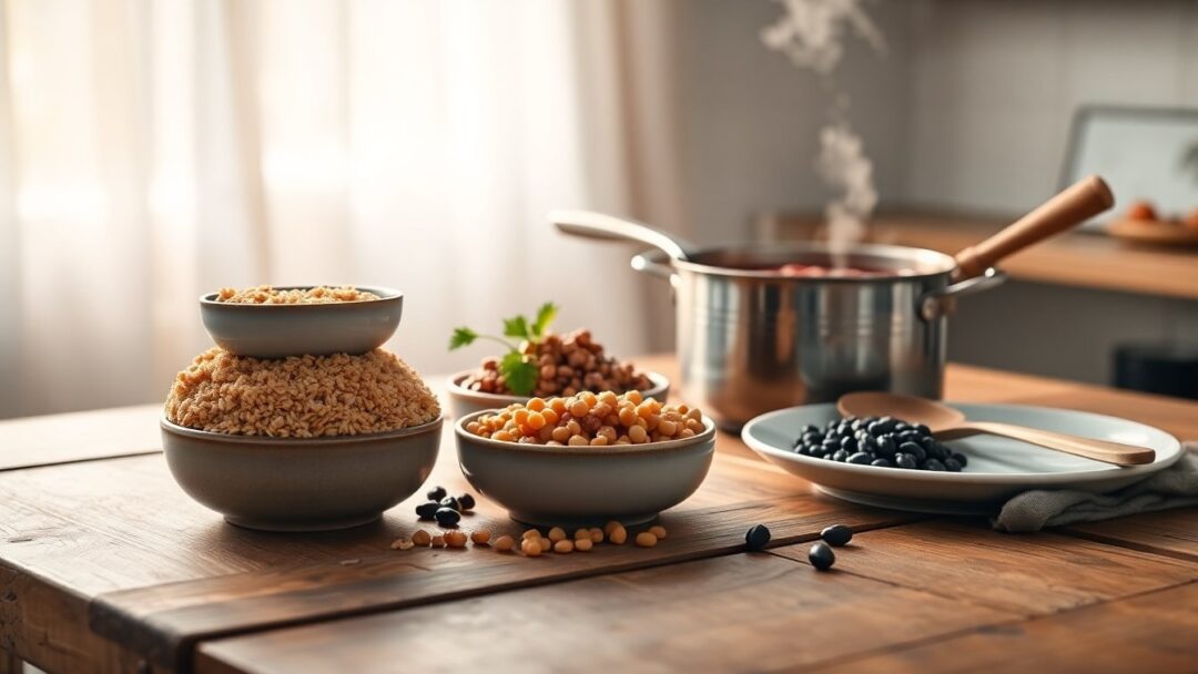 Cómo combinar cereales y legumbres para maximizar nutrientes y sabor