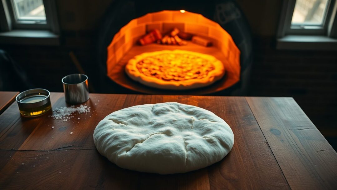 Cómo lograr una pizza crujiente con masa madre en casa