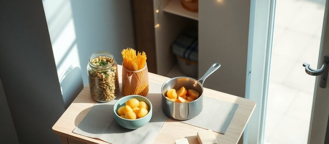 Cómo organizar una cocina mini con zonas, depuración y contenedores clave