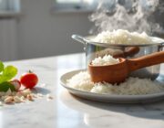 Cómo preparar arroz blanco con ajo y laurel paso a paso