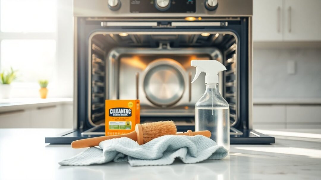 Descubre cómo mantener tu horno impecable con ingredientes de tu cocina