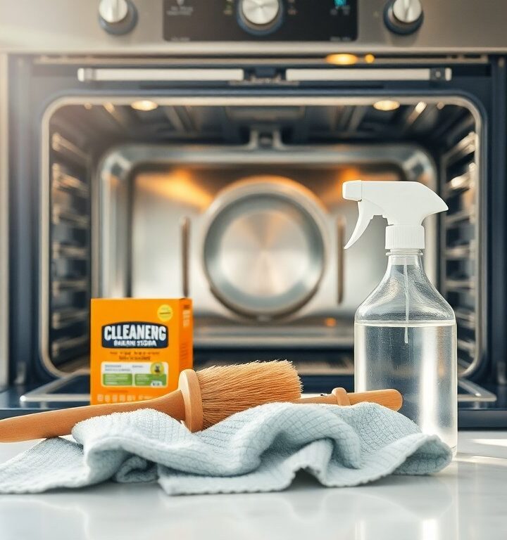 Descubre cómo mantener tu horno impecable con ingredientes de tu cocina