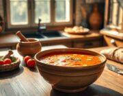 Descubre el gazpacho tradicional de Alfarnatejo y su técnica ancestral