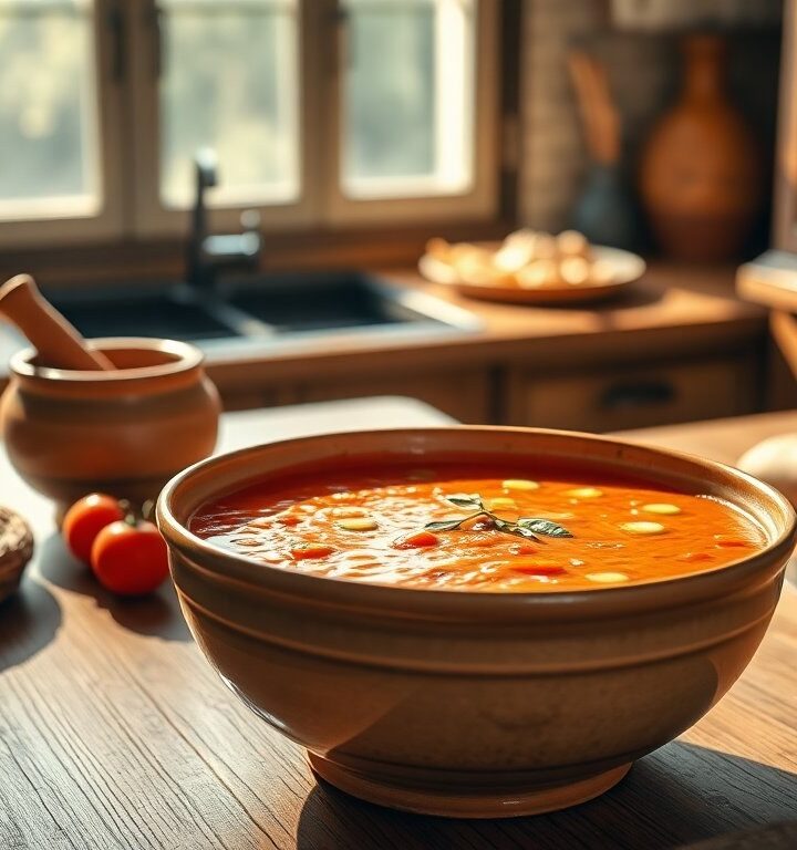 Descubre el gazpacho tradicional de Alfarnatejo y su técnica ancestral