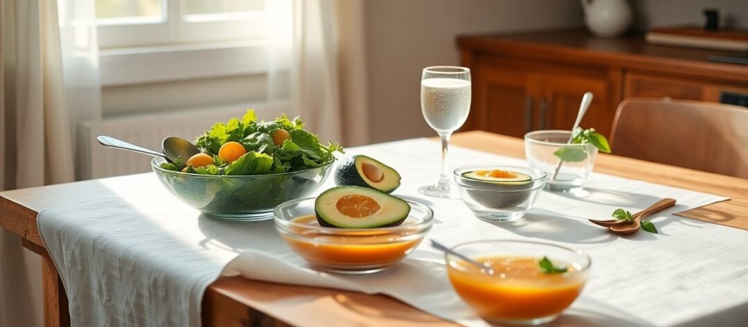 Menú semanal con platos frescos para enfrentar el calor extremo
