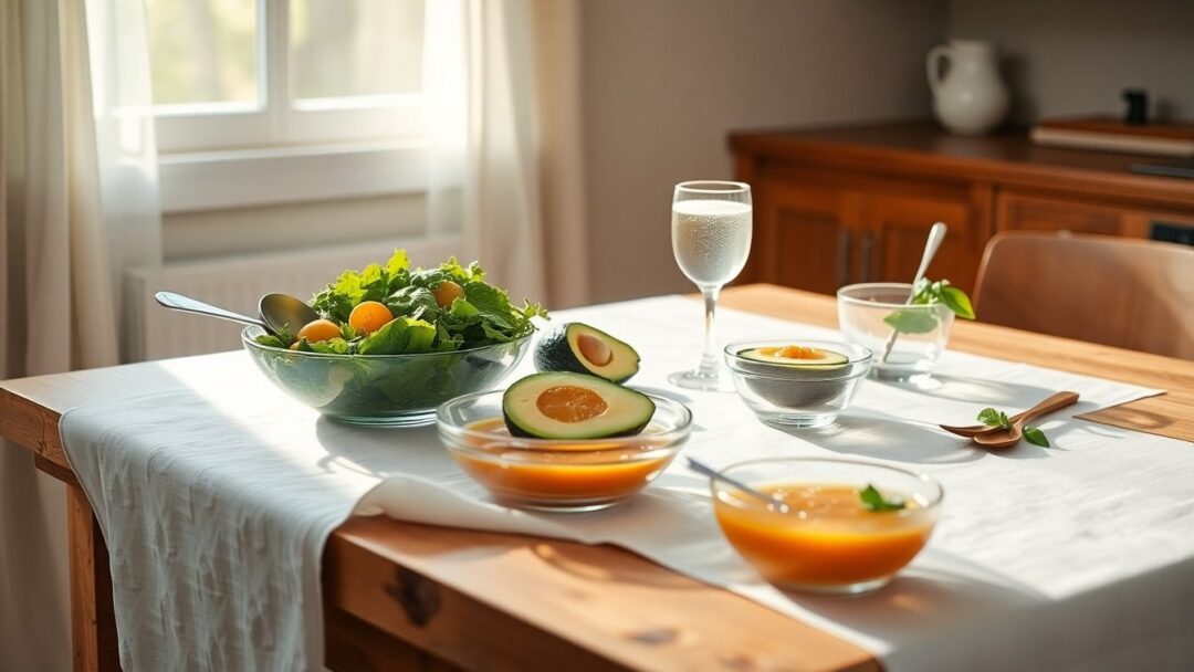 Menú semanal con platos frescos para enfrentar el calor extremo