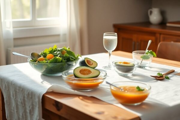 Menú semanal con platos frescos para enfrentar el calor extremo