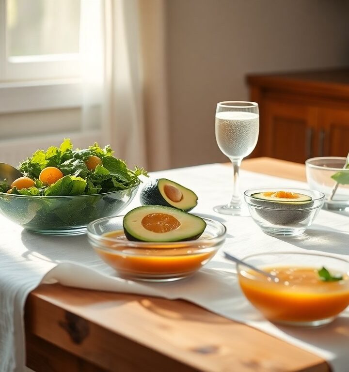 Menú semanal con platos frescos para enfrentar el calor extremo