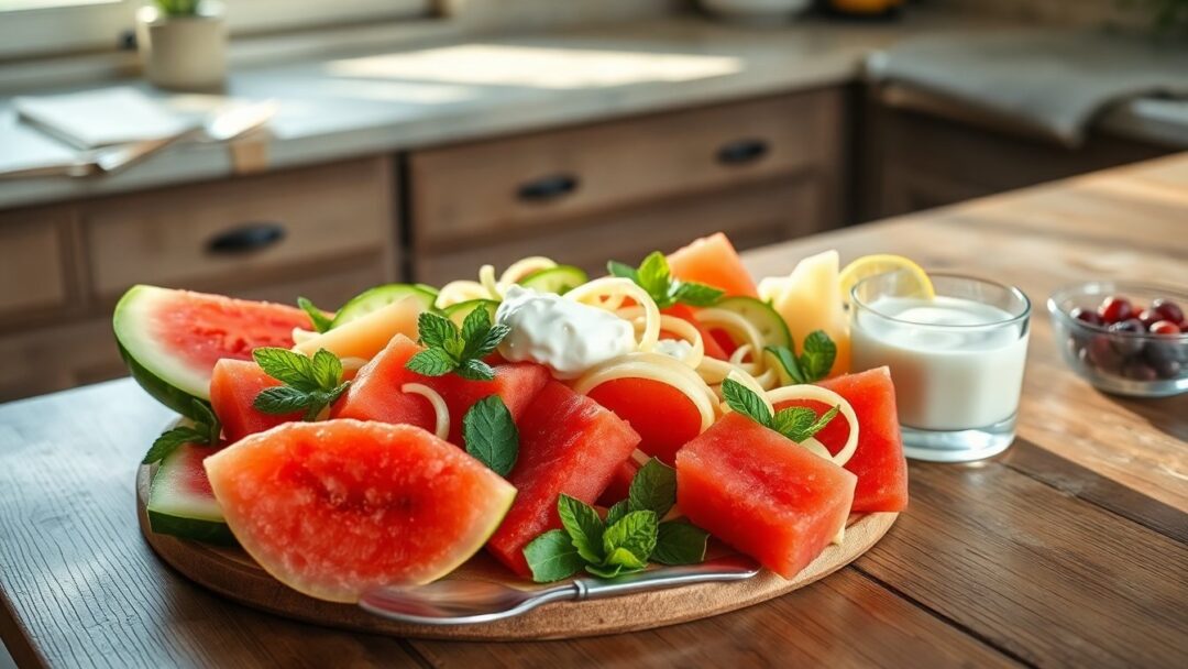 Recetas creativas con melón para disfrutar en verano