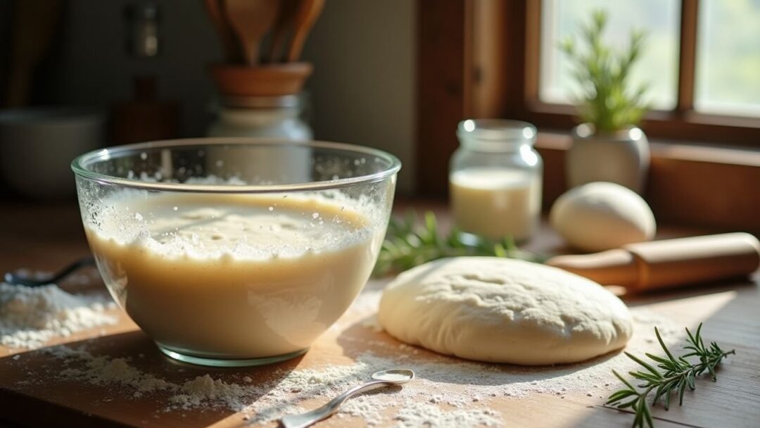 Aprende a hacer masa madre para pizzas crujientes en casa