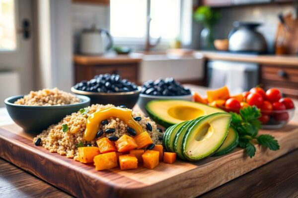 Cómo construir platos saludables con integrales, legumbres y grasas de calidad