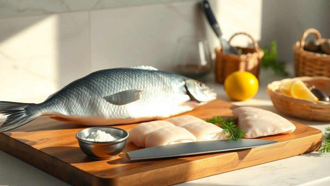 Cómo elegir, cortar y cocinar pescado para disfrutar de su frescura y textura