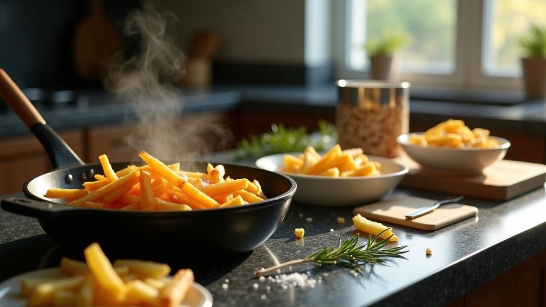 Cómo hacer patatas fritas crujientes en casa: guía definitiva