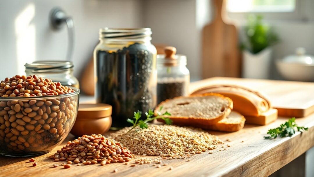 Cómo mejorar tu salud digestiva con fibra, legumbres y cereales integrales