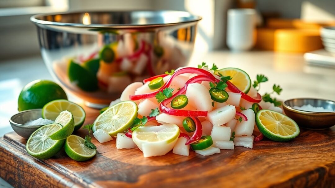 Cómo preparar ceviche perfecto: técnicas y consejos profesionales